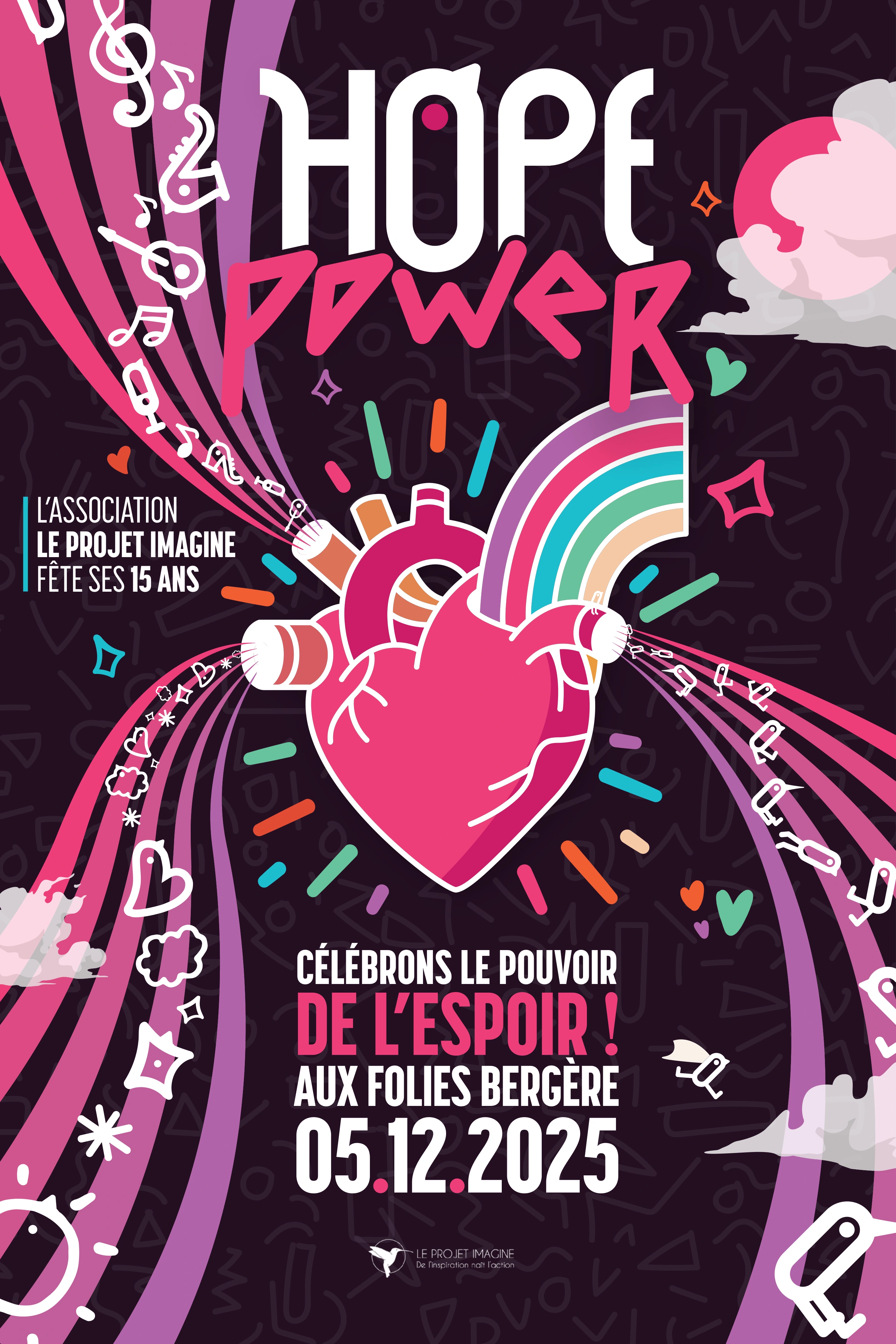 Hope Power — Affiche illustrée