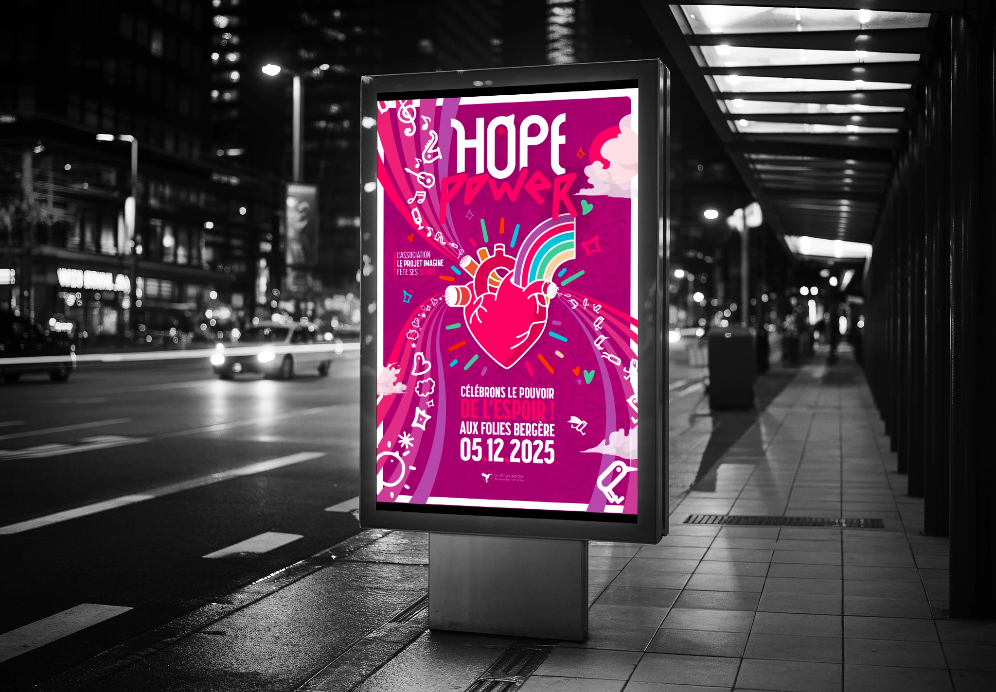 Hope Power — Campagne — deuxième mise en situation