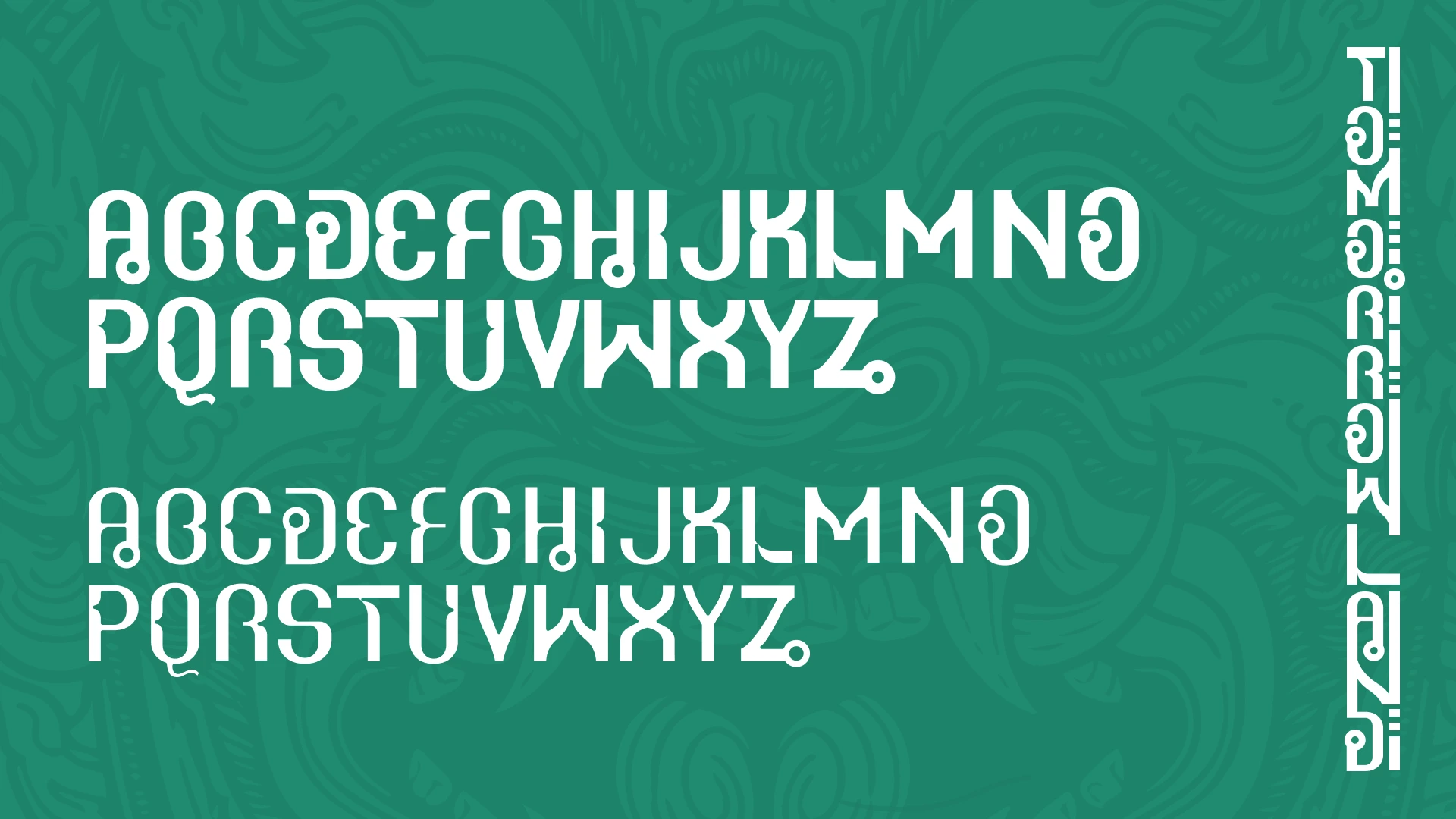 Tomorrowland — Création typographique